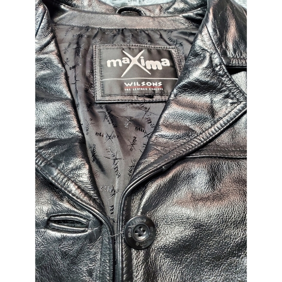 Maxima Wilsons the leather experts black jacket - Picture 7 of 13